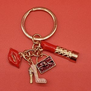 💋🎁Enamel Girly Keychain
